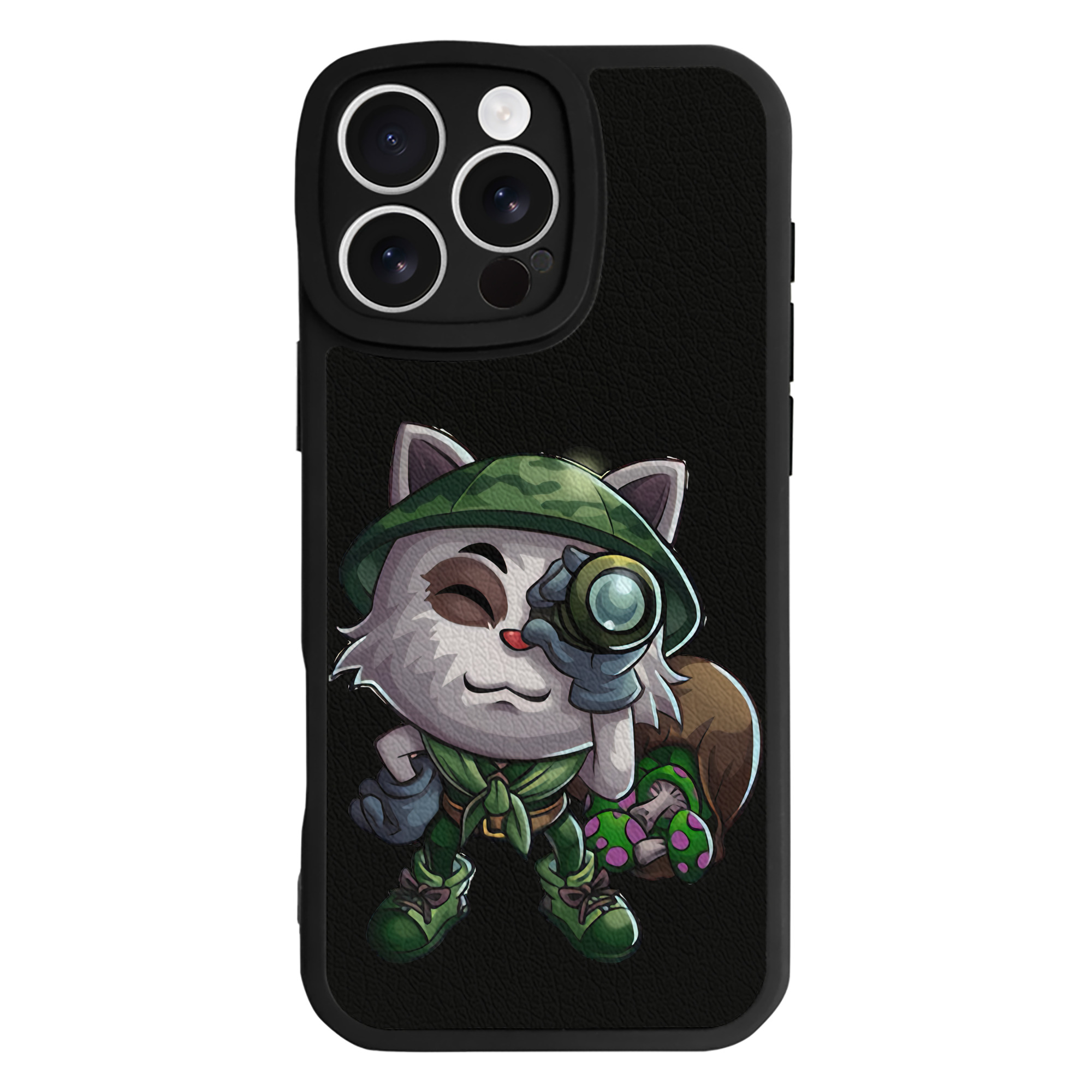 リーグ・オブ・レジェンド League of Legends LOL 【iPhone 16シリーズ対応】シリコンスマホケース（レザー調） 材質：シリコン